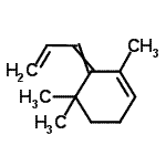 CAS#: 56248-17-0, 1,5,5-Trimethyl-6-(2-Propen-1-Ylidene)Cyclohexene