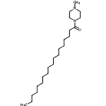 CAS 登录号：56252-83-6， 1-(4-甲基-1-哌嗪基)-1-十八烷酮