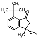 CAS#: 56298-78-3, 3,3-Dimethyl-7-(2-Methyl-2-Propanyl)-1-Indanone