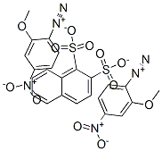 CAS#: 56307-70-1, Bis(2-Methoxy-4-Nitrobenzenediazonium) Naphthalenedisulphonate