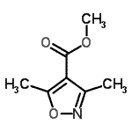 CAS 登录号：56328-87-1， 甲基3,5-二甲基-1,2-恶唑-4-羧酸酯