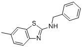 CAS#: 56406-14-5, Benzyl-(6-Methyl-Benzothiazol-2-Yl)-Amine