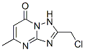 CAS 登录号：56433-30-8， 2-(氯甲基)-5-甲基-(1,2,4)三唑并(1,5-a)嘧啶-7(1H)-酮