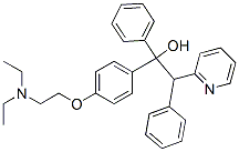 CAS#: 56501-77-0, 1-(4-Diethylaminoethoxyphenyl)-1,2-Di(Phenyl)-2-(2-Pyridyl)Ethanol