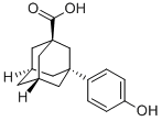 CAS#: 56531-55-6, 3-(4-Hydroxyphenyl)Adamantane-1-Carboxylic Acid