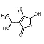 CAS#: 565435-37-2, 5-Hydroxy-3-[(1R)-1-Hydroxyethyl]-4-Methyl-2(5H)-Furanone
