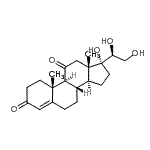 CAS#: 566-38-1, (20S)-17,20,21-Trihydroxypregn-4-Ene-3,11-Dione