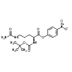 CAS#: 56612-88-5, 4-Nitrophenyl N<Sup>5</Sup>-Carbamoyl-N<Sup>2</Sup>-{[(2-Methyl-2-Propanyl)Oxy]Carbonyl}-L-Ornithinate