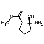 CAS#: 566157-95-7, Methyl (1S,2R)-2-Amino-2-Methylcyclopentanecarboxylate