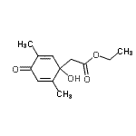 CAS#: 566200-84-8, Ethyl (1-Hydroxy-2,5-Dimethyl-4-Oxo-2,5-Cyclohexadien-1-Yl)Acetate