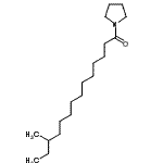 CAS#: 56630-61-6, 12-Methyl-1-(1-Pyrrolidinyl)-1-Tetradecanone