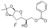 CAS#: 56632-74-7, 6-O-Benzoyl-3-Deoxy-3-Fluoro-1,2-O-Isopropylidene-alpha-D-Glucofuranose