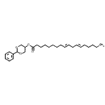 CAS#: 56648-80-7, 2-Phenyl-1,3-dioxan-5-yl (9E,12E)-9,12-octadecadienoate