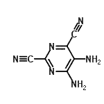 CAS 登录号：56785-00-3， 5,6-二氨基-2,4-嘧啶二甲腈