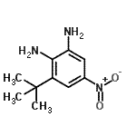 CAS 登录号：56861-05-3， 3-(2-甲基-2-丙基)-5-硝基-1,2-苯二胺