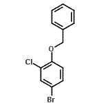 CAS 登录号：56872-27-6， 1-(苄氧基)-4-溴-2-氯苯