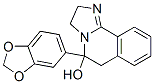 CAS#: 56882-48-5, 2,3,5,6-Tetrahydro-5-(1,3-Benzodioxol-5-Yl)Imidazo[2,1-a]Isoquinolin-5-Ol