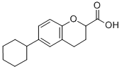CAS#: 56926-38-6, 6-Cyclohexylchroman-2-Carboxylic Acid