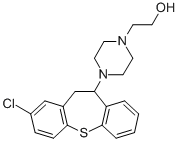 CAS#: 56934-18-0, 4-(2-Chloro-10,11-dihydrodibenzo[b,f]thiepin-10-yl)-1-Piperazineethanol