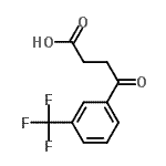 CAS 登录号：56948-76-6， 4-氧代-4-[3-(三氟甲基)苯基]丁酸