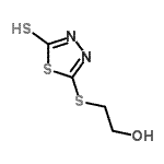 CAS#: 57037-59-9, 5-[(2-Hydroxyethyl)Sulfanyl]-1,3,4-Thiadiazole-2(3H)-Thione