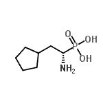 CAS 登录号：570375-50-7， [(1S)-1-氨基-2-环戊基乙基]膦酸
