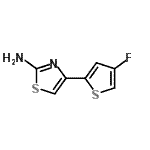 CAS#: 570407-16-8, 4-(4-Fluoro-2-Thienyl)-1,3-Thiazol-2-Amine