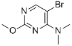 CAS#: 57054-81-6, 5-Bromo-4-(Dimethylamino)-2-Methoxypyrimidine