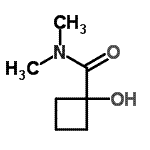 CAS#: 57056-83-4, 1-Hydroxy-N,N-Dimethylcyclobutanecarboxamide