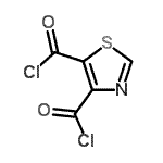 CAS#: 57062-18-7, 1,3-Thiazole-4,5-Dicarbonyl Dichloride