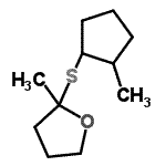 CAS#: 57067-20-6, 2-Methyl-2-[(2-Methylcyclopentyl)Sulfanyl]Tetrahydrofuran