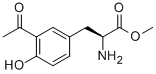 CAS 登录号：57085-32-2， (S)-3-(3-乙酰基-4-羟基-苯基)-2-氨基-丙酸甲酯