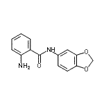 CAS#: 571158-97-9, 2-Amino-N-(1,3-Benzodioxol-5-Yl)Benzamide