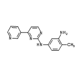 CAS#: 571187-03-6, 4-Methyl-N<Sup>1</Sup>-[4-(3-Pyridinyl)-2-Pyrimidinyl]-1,3-Benzenediamine