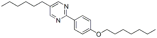 CAS#: 57202-29-6, 2-(4-(Heptyloxy)Phenyl)-5-Hexyl-Pyrimidine