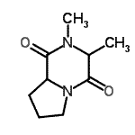 CAS#: 57224-38-1, 2,3-Dimethylhexahydropyrrolo[1,2-a]Pyrazine-1,4-Dione