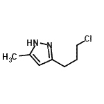 CAS#: 57245-86-0, 3-(3-Chloropropyl)-5-Methyl-1H-Pyrazole