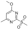 CAS#: 57268-32-3, 4-Methoxy-6-Methyl-2-(Methylsulfonyl)Pyrimidine