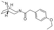 CAS 登录号:57269-26-8, 3-(4-乙氧基苯基)乙酰基-8-甲基-3,8-二氮杂双环(3.2.1)辛烷