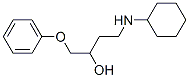 CAS#: 57281-41-1, 1-Phenoxy-4-(Cyclohexylamino)-2-Butanol