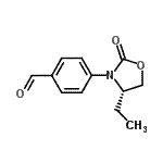 CAS#: 572922-98-6, 4-[(4S)-4-Ethyl-2-Oxo-1,3-Oxazolidin-3-Yl]Benzaldehyde