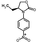 CAS 登录号：572923-12-7， (4S)-4-乙基-3-(4-硝基苯基)-1,3-恶唑烷-2-酮