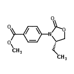 CAS#: 572923-13-8, Methyl 4-[(4S)-4-Ethyl-2-Oxo-1,3-Oxazolidin-3-Yl]Benzoate