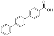 CAS 登录号:5731-15-7, 对三联苯-4-羧酸