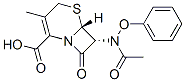 CAS#: 57320-90-8, (6R-trans)-7-(Acetylphenoxyamino)-3-Methyl-8-Oxo-5-Thia-1-Azabicyclo[4.2.0]Oct-2-Ene-2-Carboxylic Acid