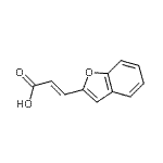CAS#: 57329-40-5, (2E)-3-(1-Benzofuran-2-Yl)Acrylic Acid