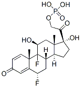 CAS#: 57331-14-3, 6alpha,9-Difluoro-11beta,17,21-Trihydroxypregna-1,4-Diene-3,20-Dione 21-(Dihydrogen Phosphate)