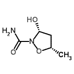CAS#: 57336-92-2, (3R,5S)-3-Hydroxy-5-Methyl-1,2-Oxazolidine-2-Carboxamide