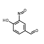 CAS#: 57350-38-6, 4-Hydroxy-3-Nitrosobenzaldehyde