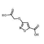 CAS#: 574005-34-8, 3-(Carboxymethoxy)-1,2-Oxazole-5-Carboxylic Acid